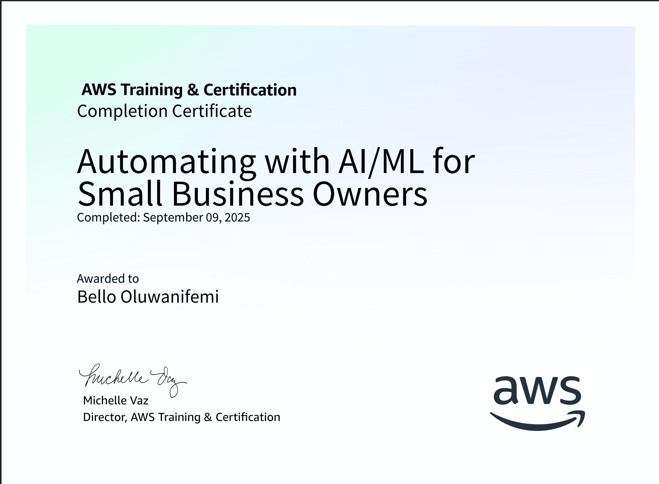 Automating with AI/ML for Small Business Owners